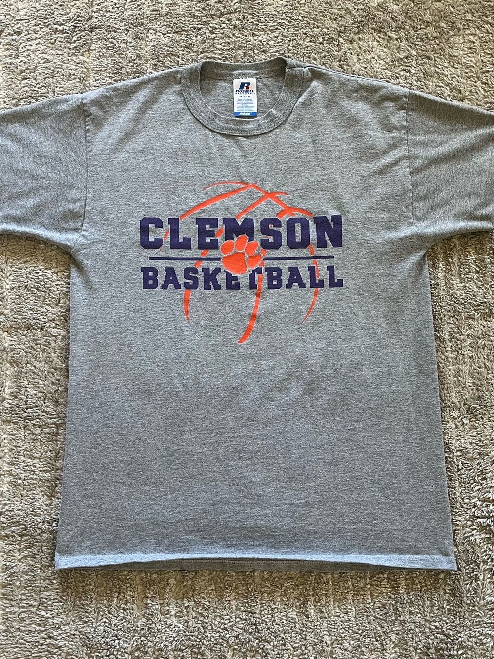 Clemson Basketball Graphic Tee